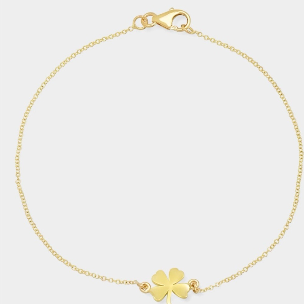 Gold Clover Bracelet